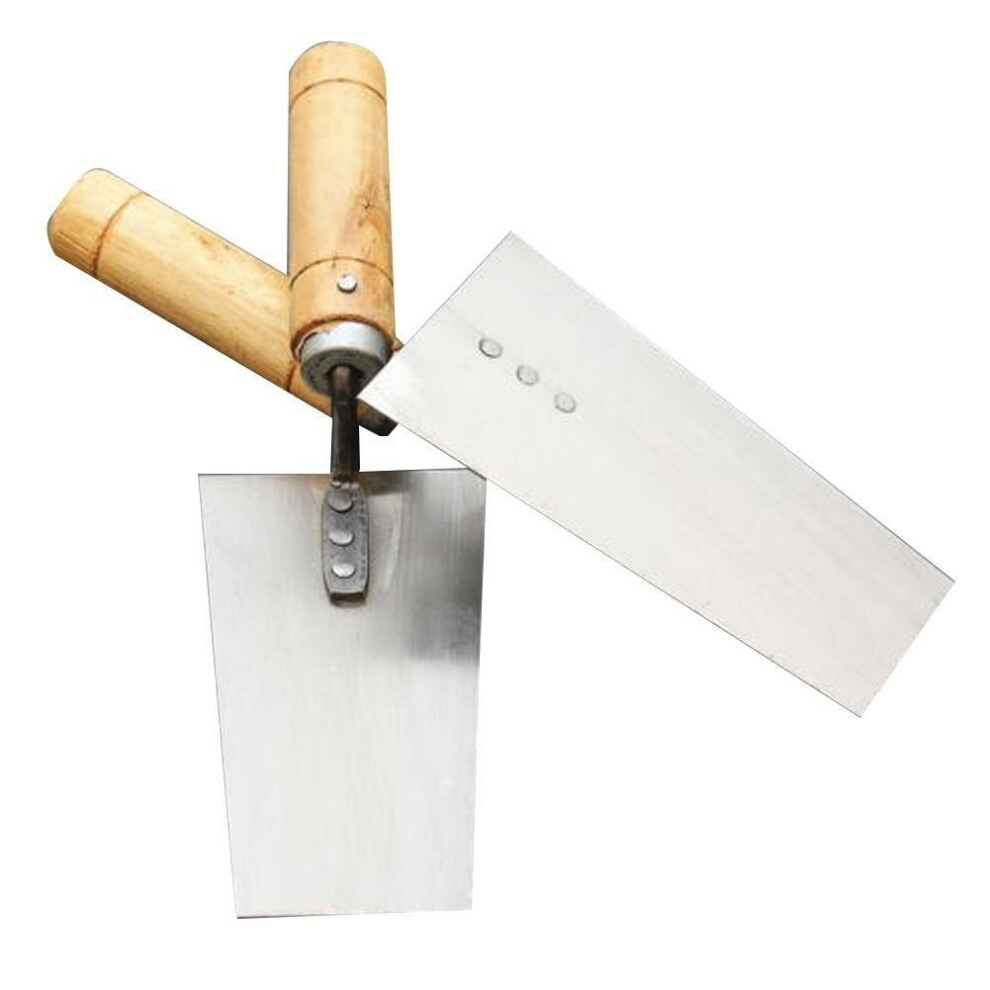 Midget Cement Float Margin Trowel Bucket Stainless Steel Concrete Finishing Trowel Spatula Construction Tools 80X160 Mm 5063131275100