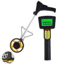 0-9999.9m Distance Measuring Wheel Diameter Long Distance Instrument Measuring Wheel Survey Digital Display Measuring Instrument