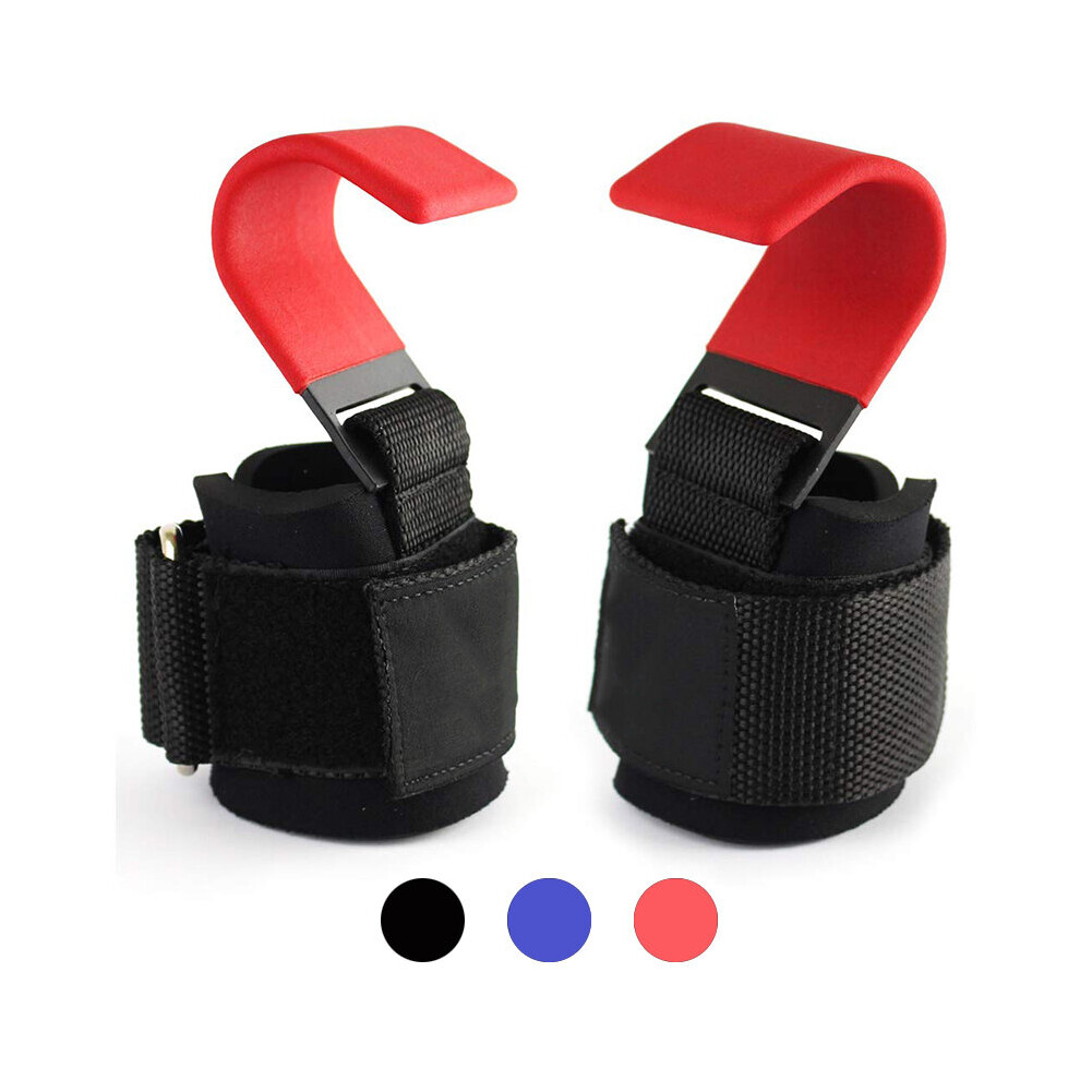 Photos - Other Trainers Weight Lifting Hook Grips With Wrist Wraps Hand-Bar Wrist Strap Gym Fitness Hook Weight Strap Pull-Ups Power Lifting Gloves