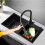 Stainless Steel Black Kitchen Sinks 5