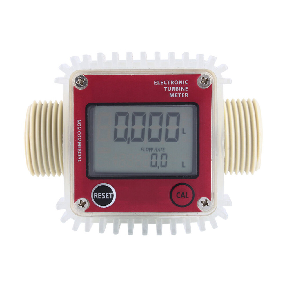 Digital K24 Turbine Digital Diesel Oil Fuel Flow Meter Gauge For Chemicals Liquid Water For Chemicals Water Flow Ultrasonic Flow 5063131271638
