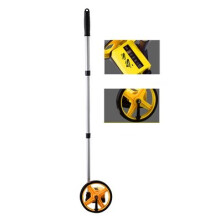 9999.9M hand push mechanical distance measuring wheel road meter wheel ground range finder gauge