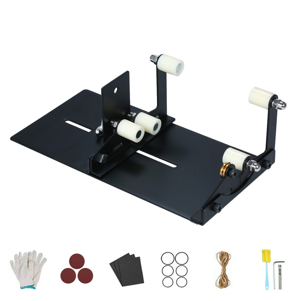 Bottle Cutter Glass Bottle Square/Round Wine Beer Glass Sculptures Cutter For Diy Glass Cutting Machine Metal Pad Bottle Holder 5063131281378