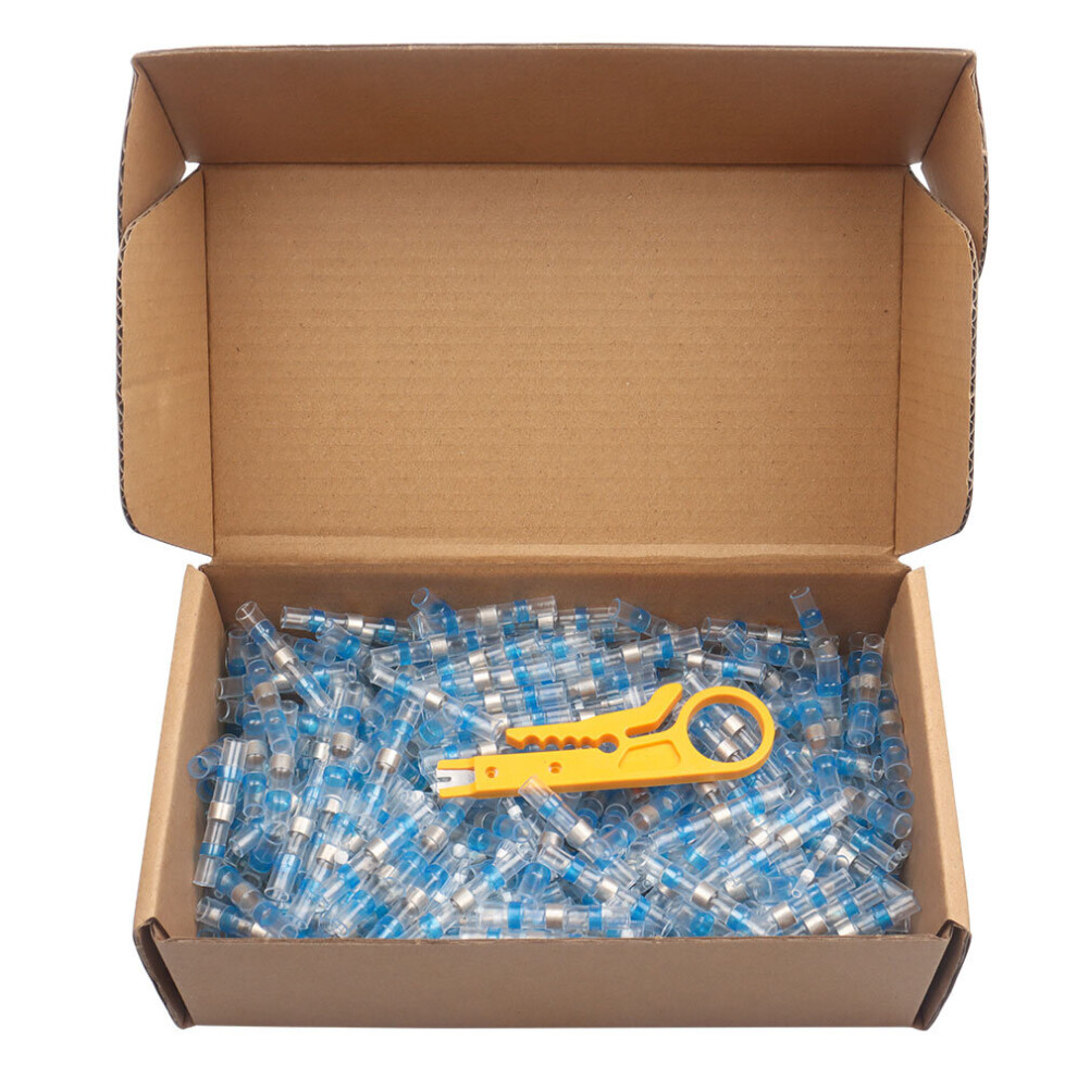 Awg16 -14 500/1000/5000Pcs Heat Shrink Soldering Sleeve Insulated Waterproof Electrical Butt Splice Wire Connectors Terminals 5063131294224