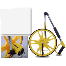 hand push mechanical distance measuring wheel road meter wheel ground range finder gauge