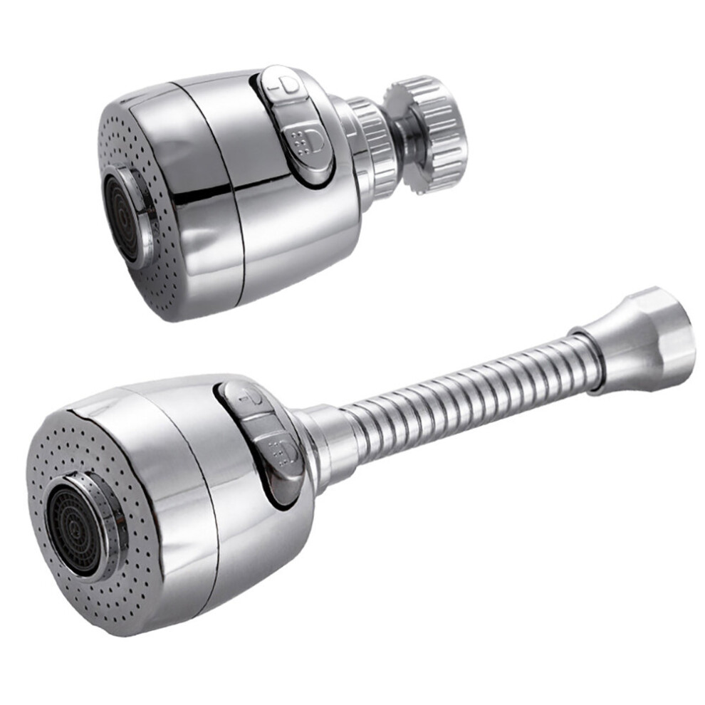 360 Degree Swivel Kitchen Sink Faucet Aerator Dual Mode Water Saving Tap Aerator Faucet Nozzle For Kitchen, Bathroom Faucet 5063131264937