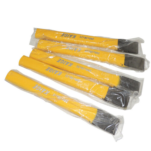 High carbon steel flat head Masonry chisel Stone Cement Concrete Sculptur eice engrave Crafts hand tools Construction Hardware 1