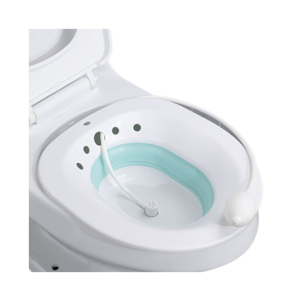 Portable Bidet Sitz Bath Tub Basin For Pregnant Women Elderly Postpartum Hemorrhoids Patient Toilet Sitz Bath Tub Basin Bidet 5063131261417