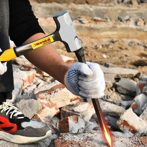High carbon steel flat head Masonry chisel Stone Cement Concrete Sculptur eice engrave Crafts hand tools Construction Hardware 2