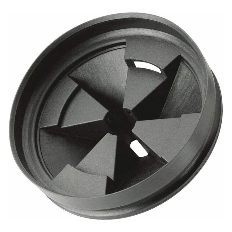 Wejoy Disposal Splash Guard Garbage Stopper For Insinkerator Rubber Quiet Collar Sink Baffle Reduce Disposer Noise Antimicrobial Black