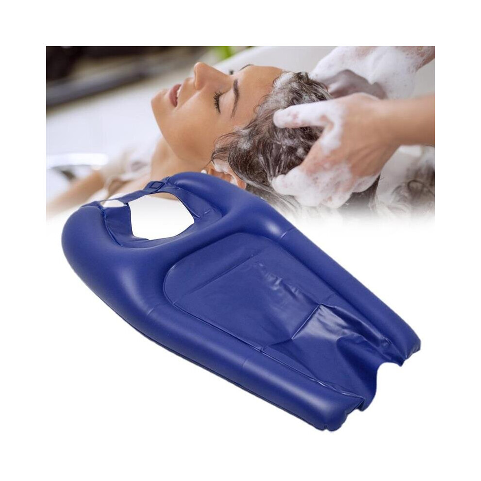 Wejoy Pvc Inflatable Shampoo Basin Portable Shampoo Pad Quickly Inflate And Deflate Hair Wash Basin For Disabled Pregnant Women