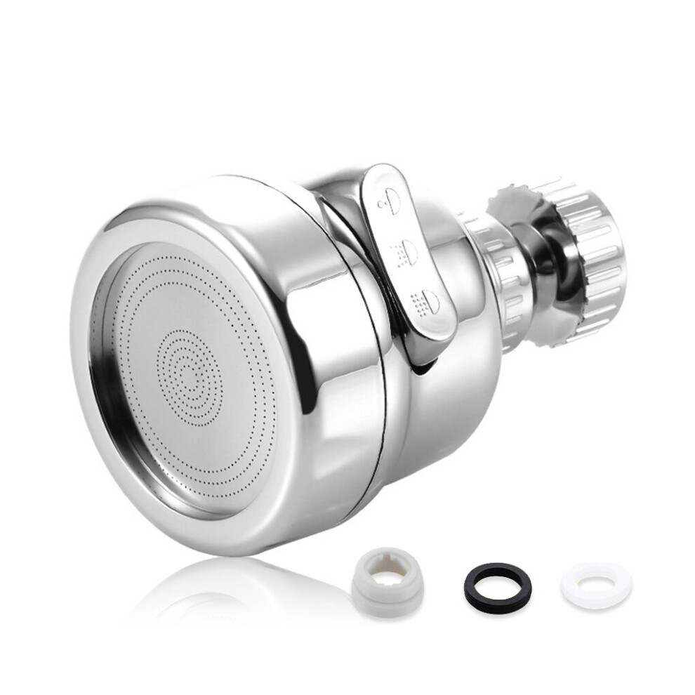 360 Degree Rotating Nozzle For Mixer Tap 3 Modes Pressurized Splash Water Saving Aerator Kitchen Aerator Bubbler Diffuser Faucet 5063131264982