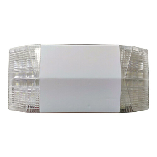 LED Exit Automatic Self-Contained Emergency Light Two Square Heads 6W 85-265VAC Battery Backup Blackout Output 1