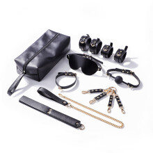 Adult Sex Toys Sm Props Handcuffs Shackle Collar Mouth Ball Suit Female Slave Training Binding Storage Bag Capacity Type Product