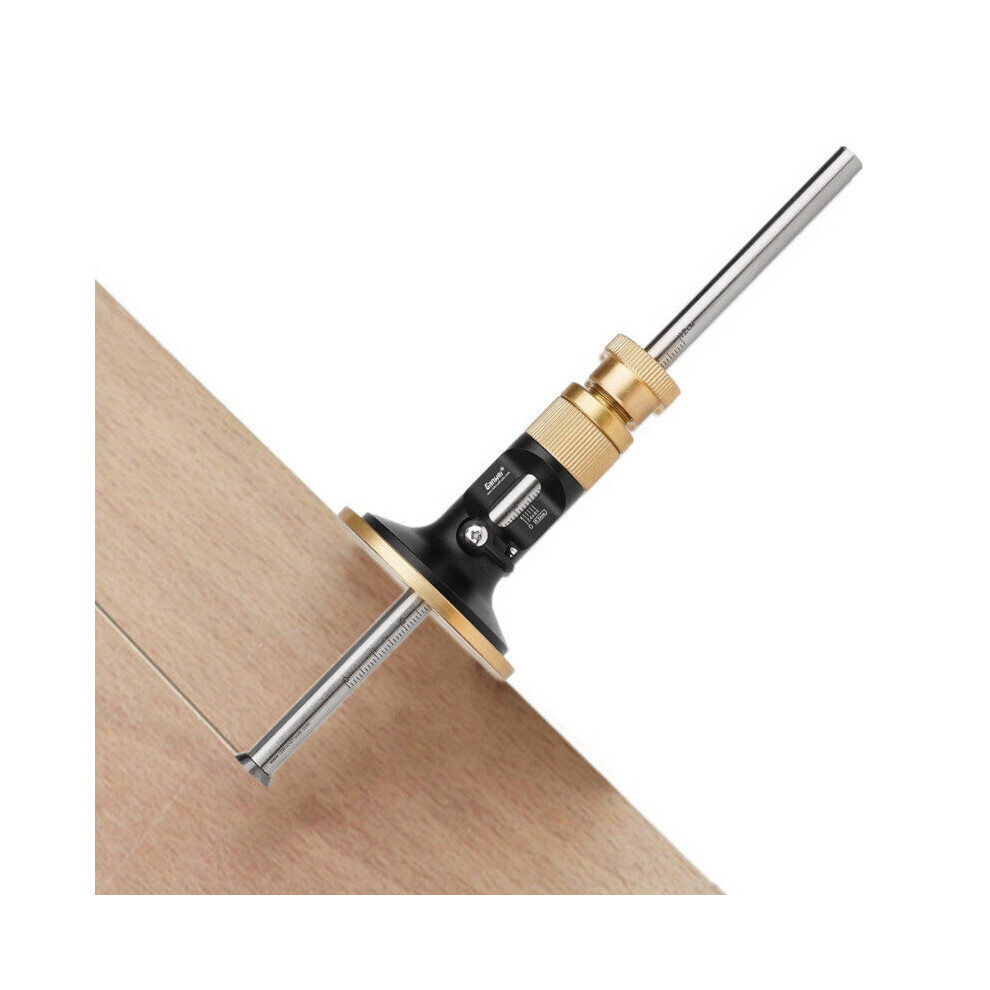 Woodworking European-Style Scriber 0.2Mm High-Precision Fine-Tuning Blade Scribing Parallel Line Drawing Mortise Marking Gauge 5063131278538