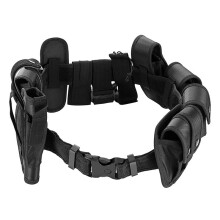 Outdoor Tactical Military Training Polices Guard Utility Kit With QD Buckle Oxford Cloth Police Enforcement Belt