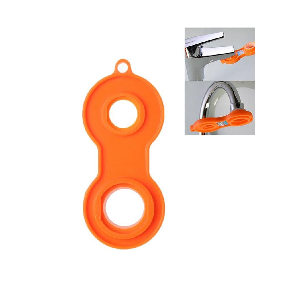 1Pc Water Outlet Universal Wrench Faucet Bubbler Wrench Disassembly Cleaning Tool Four Sides Available Bubbler Yellow Wrench 5063131265033