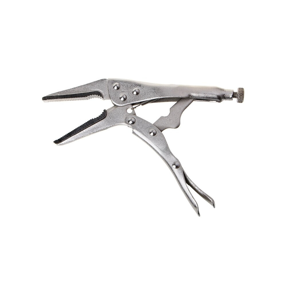 2021 New 7Inch Locking Pliers Long Nose Straight Jaw Lock Vise Grip Clamp Hand Tool 165Mm 5063131244120