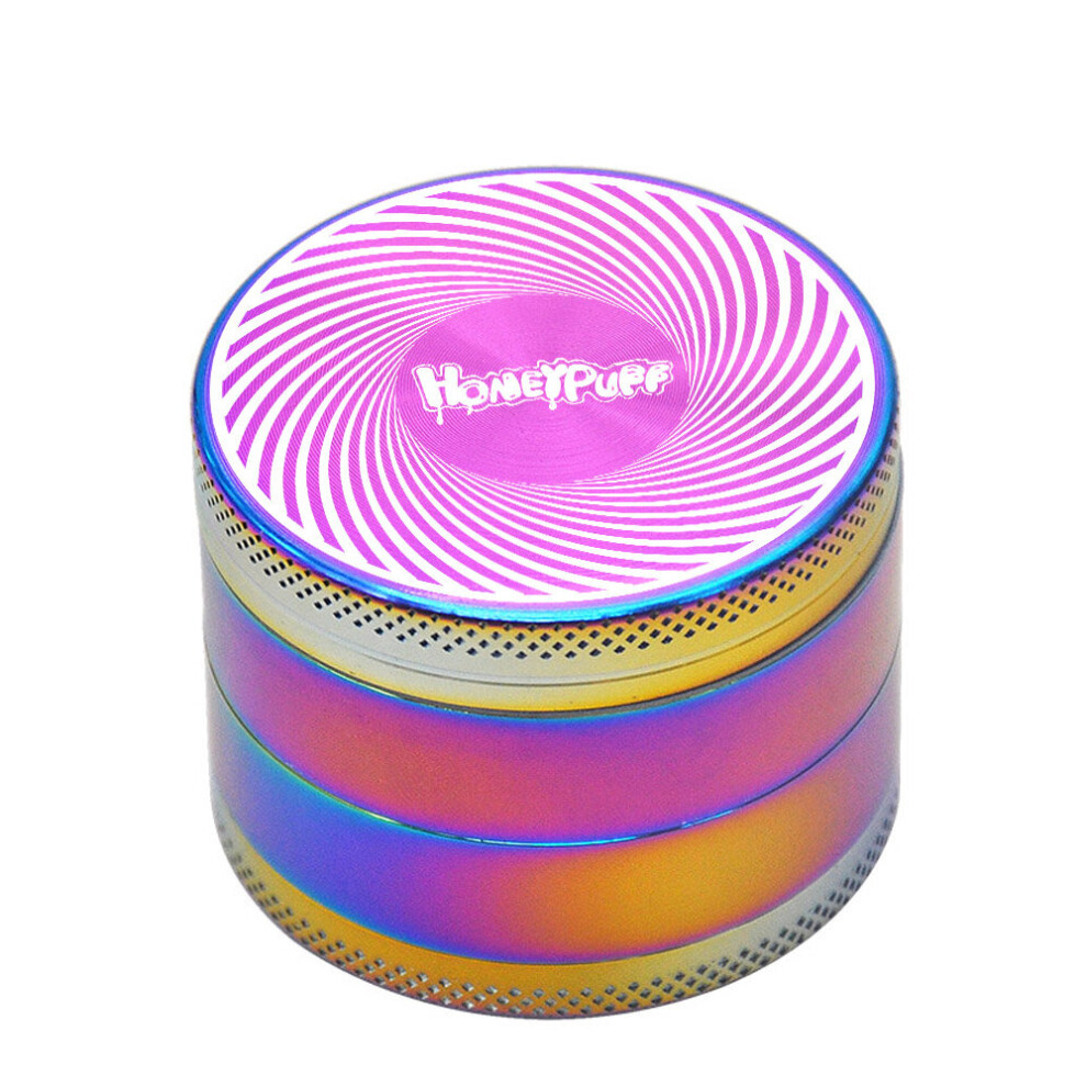 Wejoy Rainbow Metal Tobacco Spice Herb Grinder Crusher 50Mm 4-Piece Metal Magnetic Smoking Grind Triturador Babacoer Hand Miller
