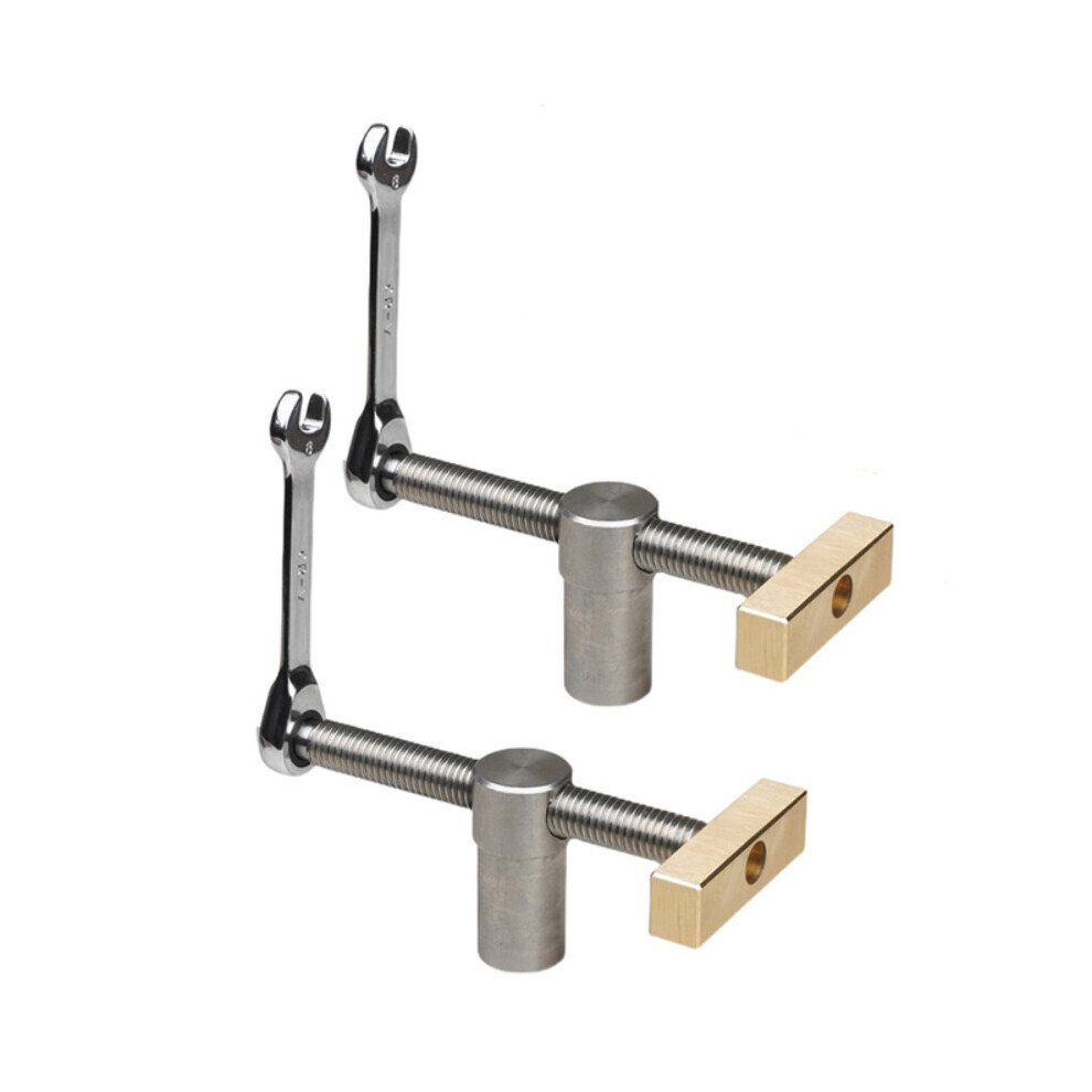 Woodworking Desktop Clip Fast Fixed Clip Clamp Brass Fixture Vise For 19/20Mm Dog Hole Joinery Woodworking Benches Tools 5063131244137
