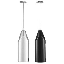 Electric Milk Foamer Coffee Maker Hand Mixer Cappuccino Ground Foam Egg Beater Type Convenient Small Power Accessories Gadgets