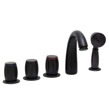 Black Bathtub Faucet Baby Children Flodadle Jacuzzi Accessories Mixer Tap Shower Head Switch Acrylic Parts Waterfall Bath Spout