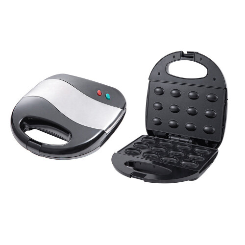 12 Holes Electric Walnut Cake Maker Waffle Maker Automatic Nuts Maker Cake Maker Kitchen Breakfast Non-stick Cook Plates 220V