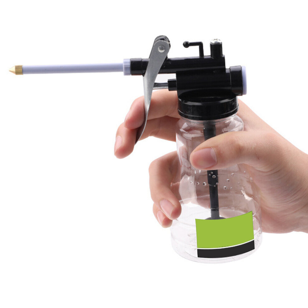 Oil Can High Pressure Hand Pump Oiler Lubrication Metal Gun For Lubricants Oiler With Oil Spray Hose Car Oil Pot Bottle 5063131251623
