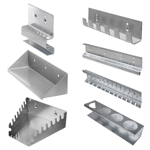 1pc Wall-mounted Orifice Hook Hardware Power Tool Storage Rack Tool Box ...
