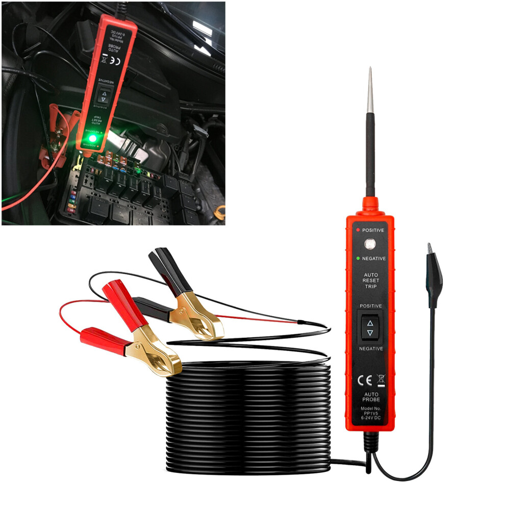 Car Electric Circuit Tester Test Pen Multifunctional Electrical Diagnosis Tool Power Probe Pencil Automotive Battery Tester 5063131272062