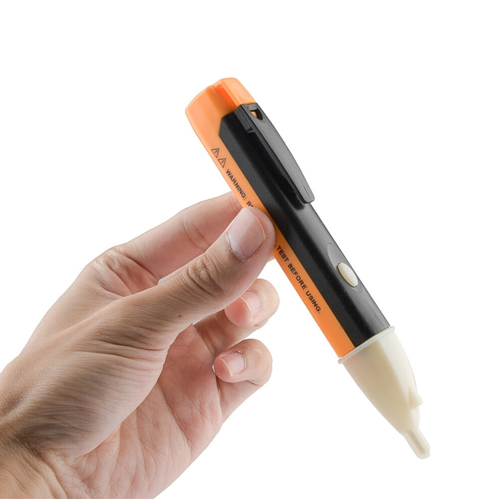 Voltage Indicator 90-1000V Pen Voltage Tester Ac Current Tester Led Voltage Detector Sensor Tester Pen Electrician Tool 5063131272086