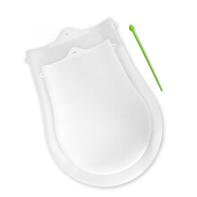 Silicone Kneading Dough Bag Flour Mixer Bags Multifuctinal Dough Mixer for Bread Pastry Pizza Baking Kitchen Tools S/L Size