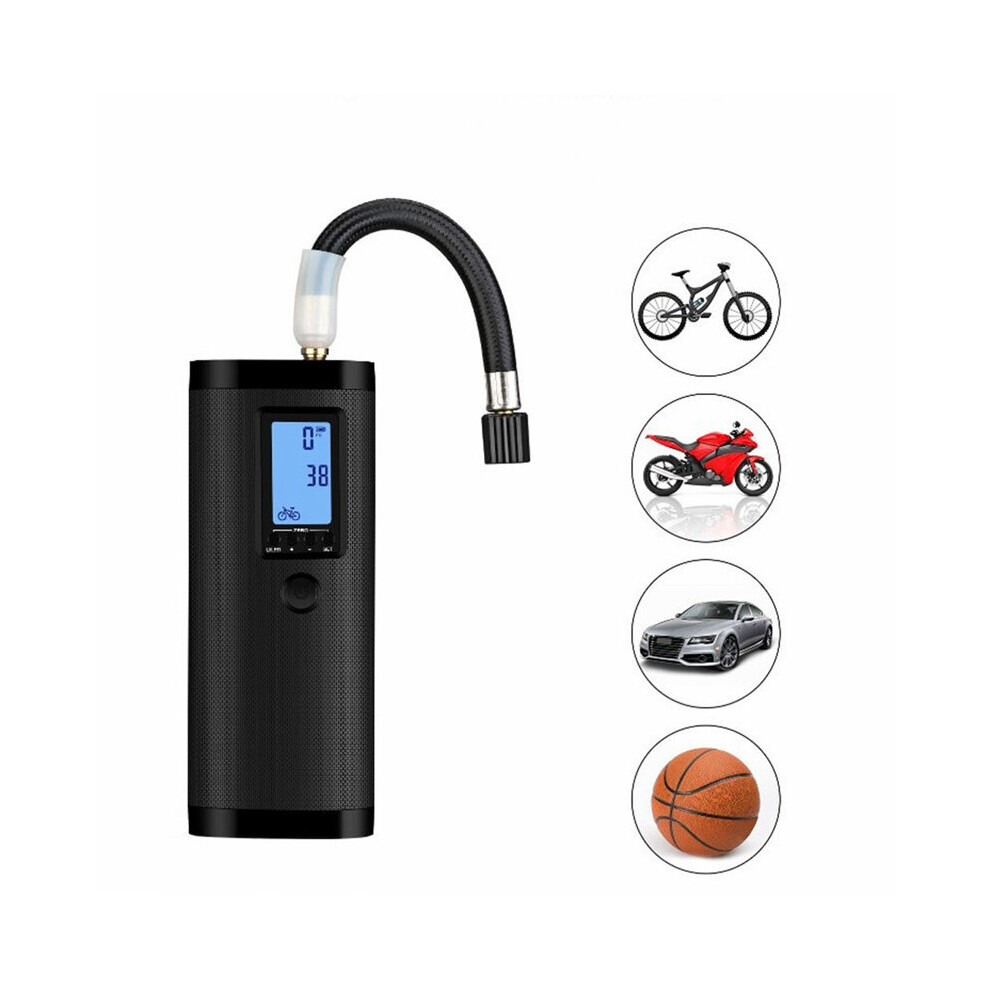 Portable Bike Electric Air Inflator 12V Car Air Compressor Bicycle Air Pump Rechargeable Tire Pump Car Tyre Inflatable 5063131303995