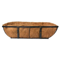 Natural Coconut Fiber Cushion Trough Planter Liner For Window Outdoor Garden Flower Pot Wedding Decoration Flower Basket Decor