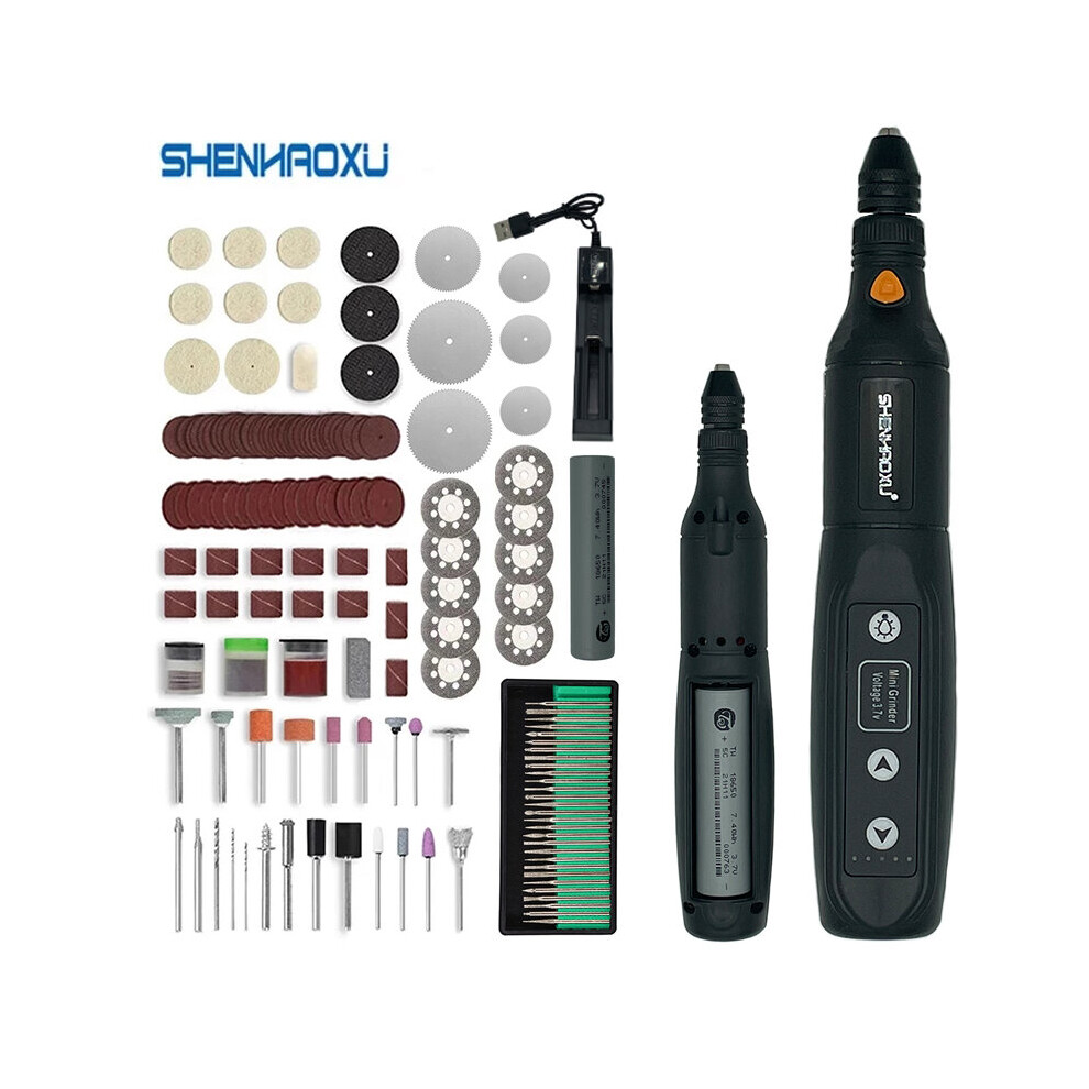 Cordless Electric Drill Grinder Rechargeable Removable Battery Engraving Woodworking Led 5 Speed Rotary Tool Dremel Engraver 5063131272116