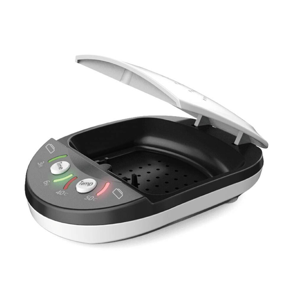 Wejoy Hearing Aid Dehumidifier Electronic Drying Case Dryer Dry Box With 3/6 Hour Timer Aid202