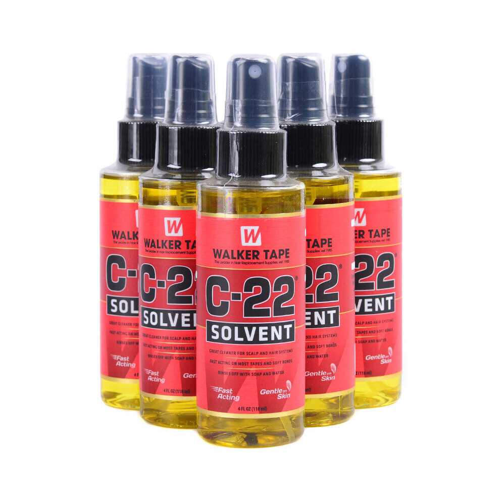 Walker Tape C-22 Solvent Spray Remover For Lace Wigs Toupee Adhesive Removers Wig Glue Remover Hair Extension Remover For Tape 5063131240917