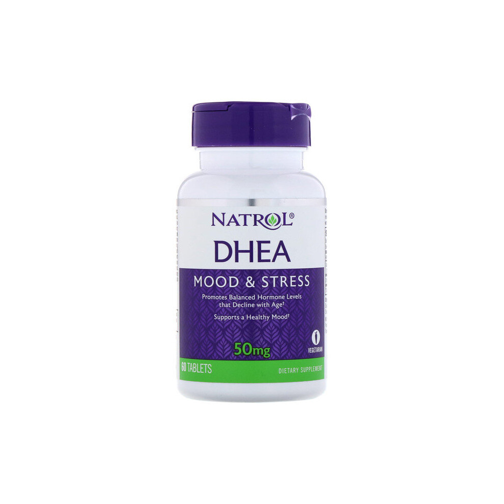Wejoy Natrol Dhea Mood & Stress 50 Mg 60 Tablets