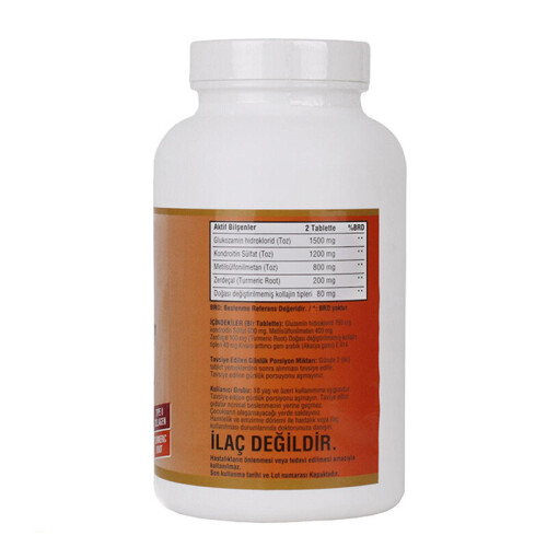 Ncs Glucosamine Chondroitin 120 Tablet Msm Zerdeçal 2