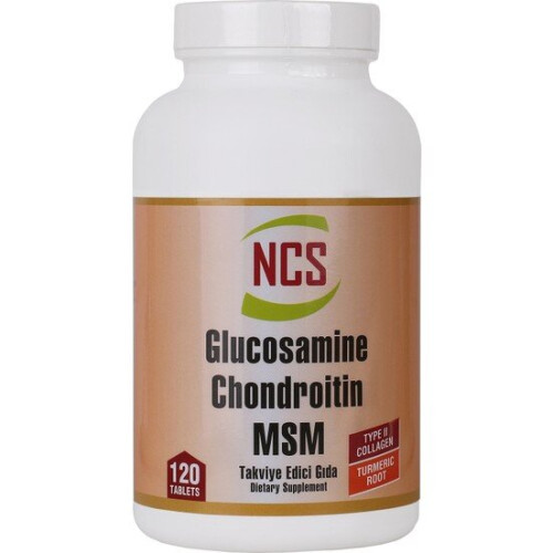 Ncs Glucosamine Chondroitin 120 Tablet Msm Zerdeçal 1