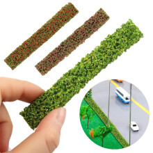 3pcs/set DIY Miniature Garden Decor Durable Static Scenery Model Landscape Wargame Grass Tufts Building Layout Sand Table