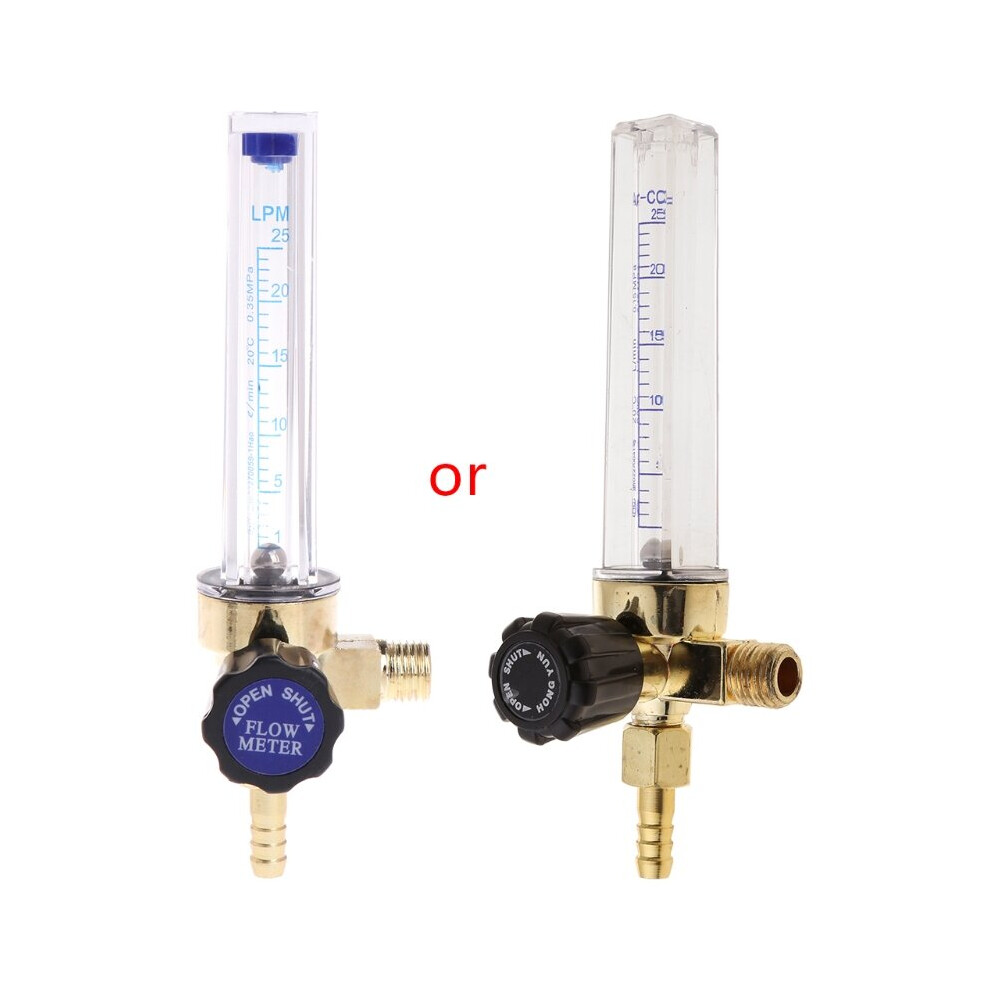 1/4Pt Thread 7Mm Barb Argon Ar Co2 Gas Flow Meter Ar Welding Regulator 0.35 Mpa 5063131300888