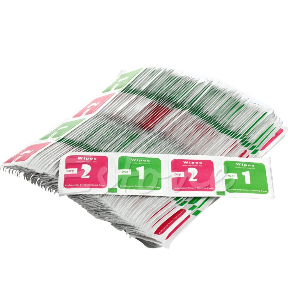 400Xcamera Lens Phone Lcd Screen Dust Removal Dry Wet Cleaning Cloth Paper Wipes Drop Shipping 5063131184433