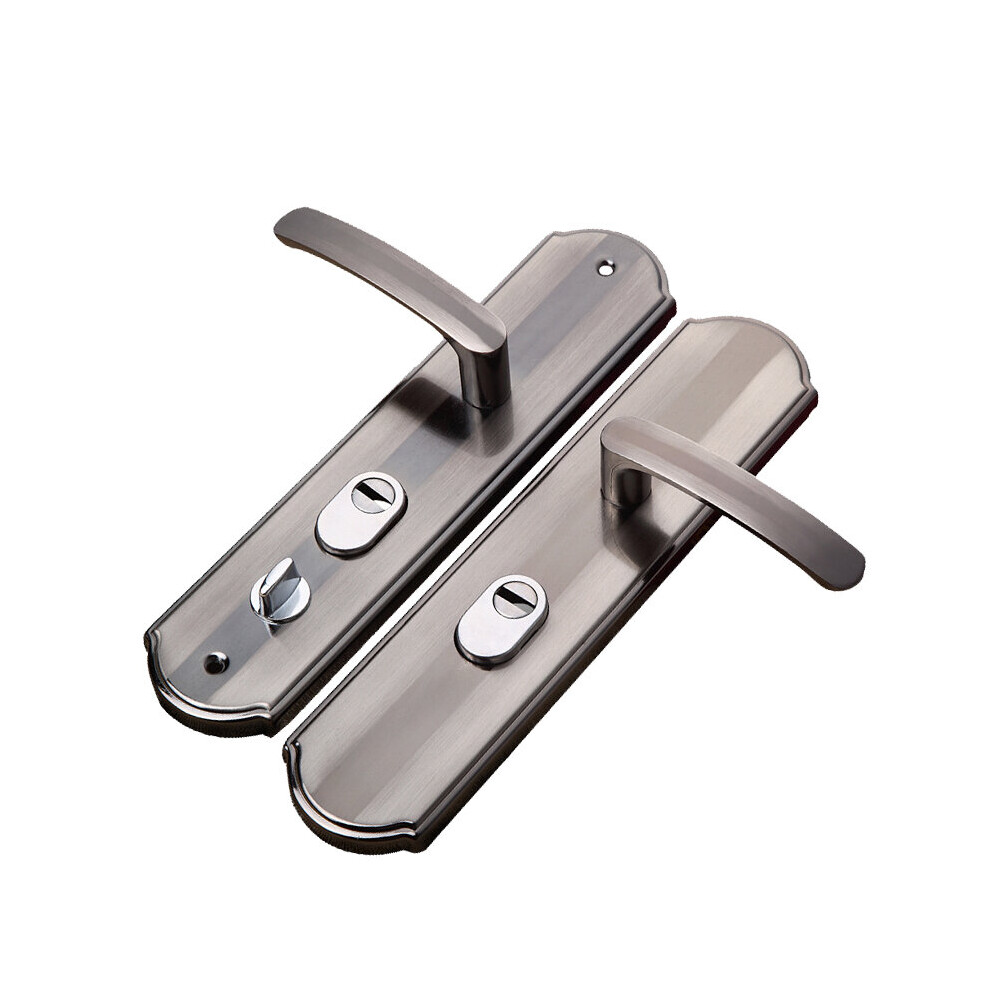 Aluminium Alloy Door Handle Universal Security Door Handle Pair Lock Thickened Panel Handle Door Lock Household Hardware 5063131204490