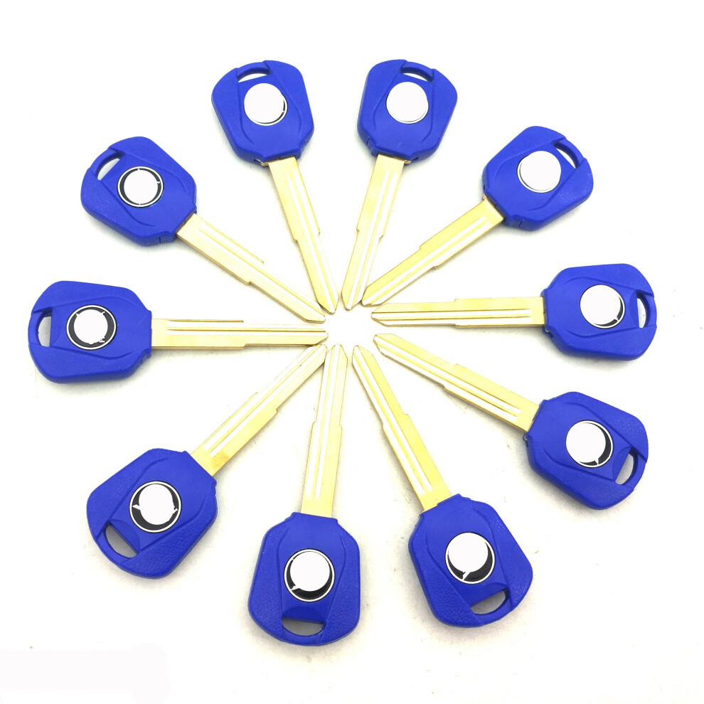 10Pcs Lot Motorcycle Uncut Motorcycle Key Blanks For Honda Cb400 Vtr250 Vtec Jade Cb-1 Vt250 Jade250 Hornet 250 Cbr250 Cbr400 Mc 5063131255522