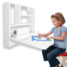 Wall Mounted Children's Writing Desk Painting Desk Folding Mini Desk
