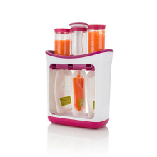 Oussirro Infant and Child Portable Fruit Bag Making Kit Food Grade Materials Use for Apple Sauce Yogurt and Smoothies