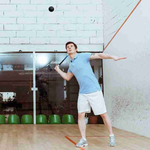 1pcs Squash Ball High Bounce Fast Speed Training Rubber Blue For Beginner Newcomer Ball Dot Single C1G3 2