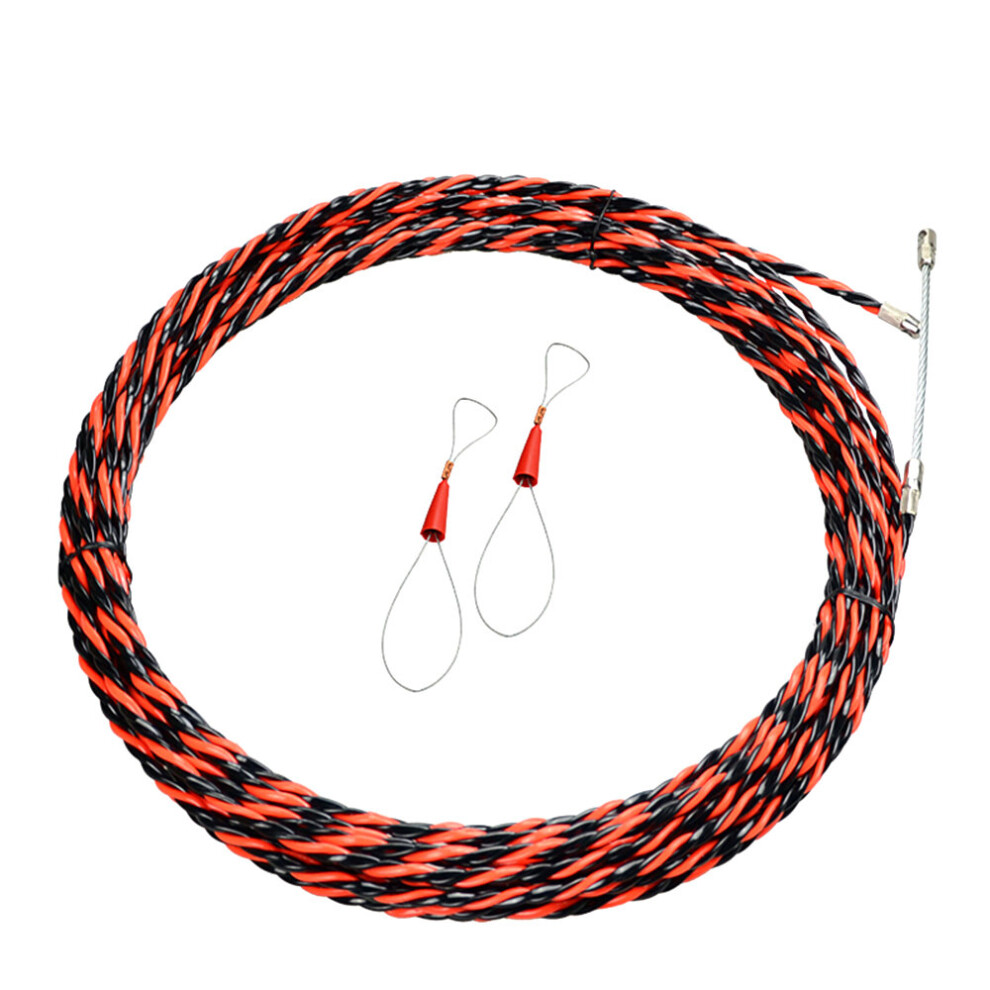Fish Tape Electrical Wire Threader 10M/15M Electrician Threading Device Wire Cable Running Puller Lead Construction Tools 5063131278880