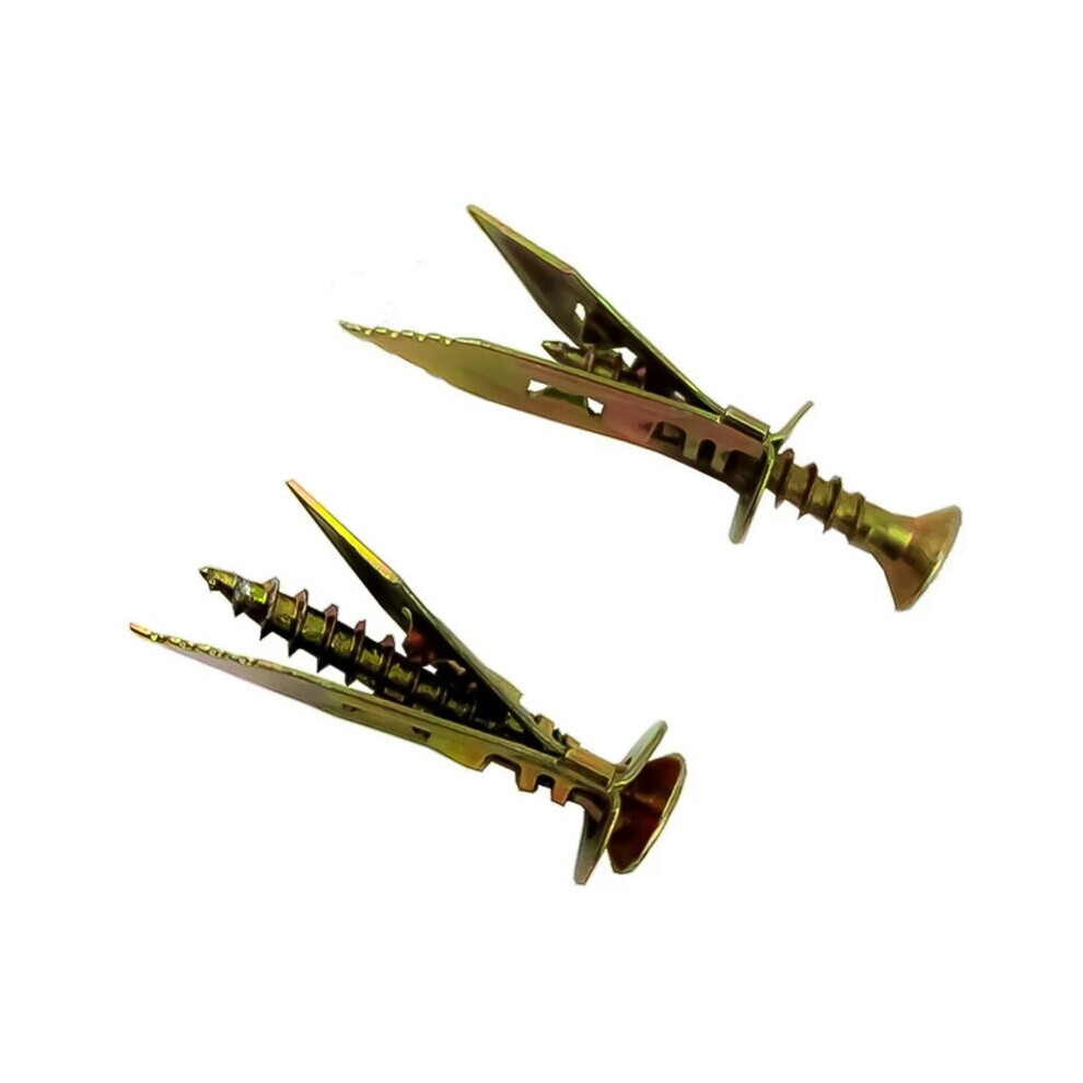 1Set Hammer Driver Anchor With Screw Hollow Wall Plug Nail-In Drywall Gypsum Plasterboard Fixing Expansion Anchor Bolt 5063131265590